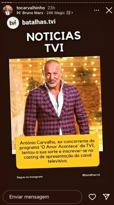 O Amor Acontece: Ex-concorrente candidata-se e tenta a sua sorte como apresentador da TVI