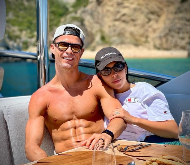 Georgina Rodríguez e Cristiano Ronaldo