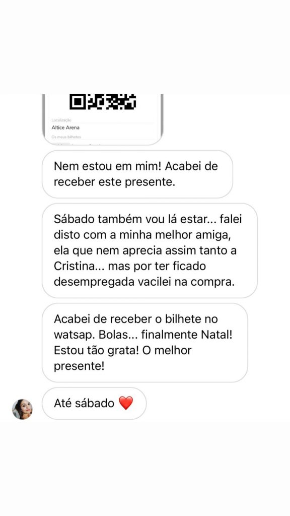 Cristina Ferreira comove-se com mensagem de fã. "Poucas vezes me faltam as palavras"