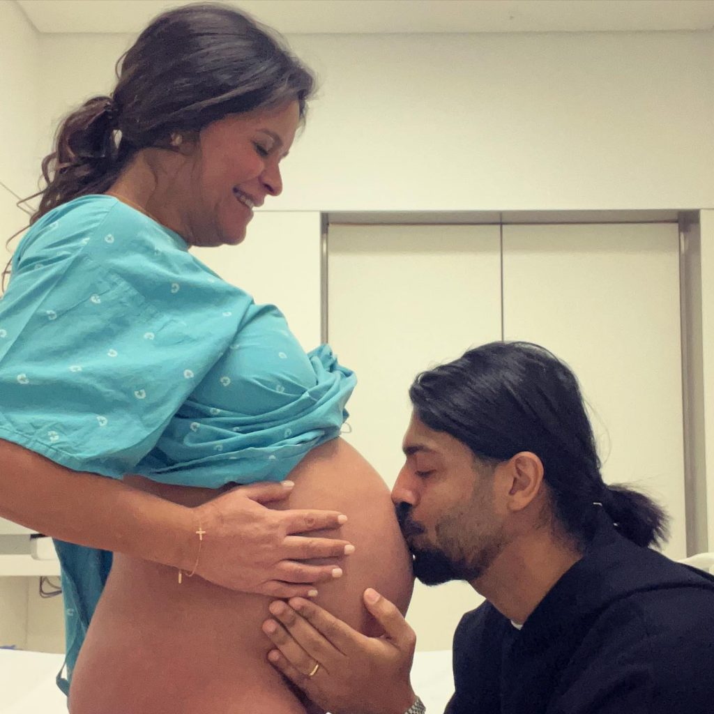 Carla Baía volta a ser mãe aos 51 anos! O bebé Noah já nasceu